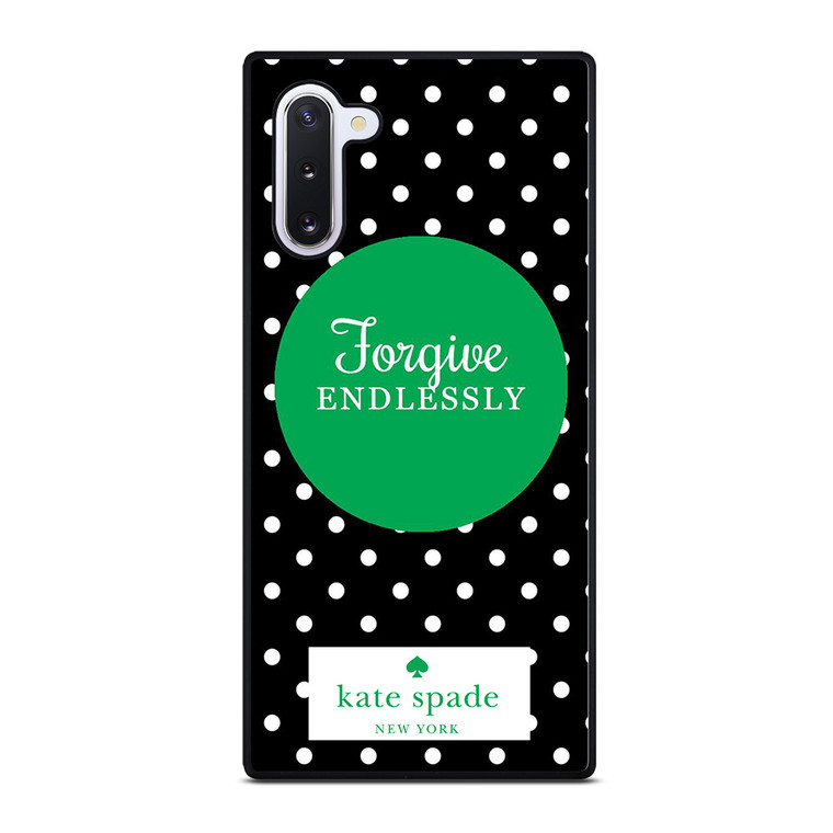 KATE SPADE NEW YORK FORGIVE ENDLESSLY Samsung Galaxy Note 10 Case Cover