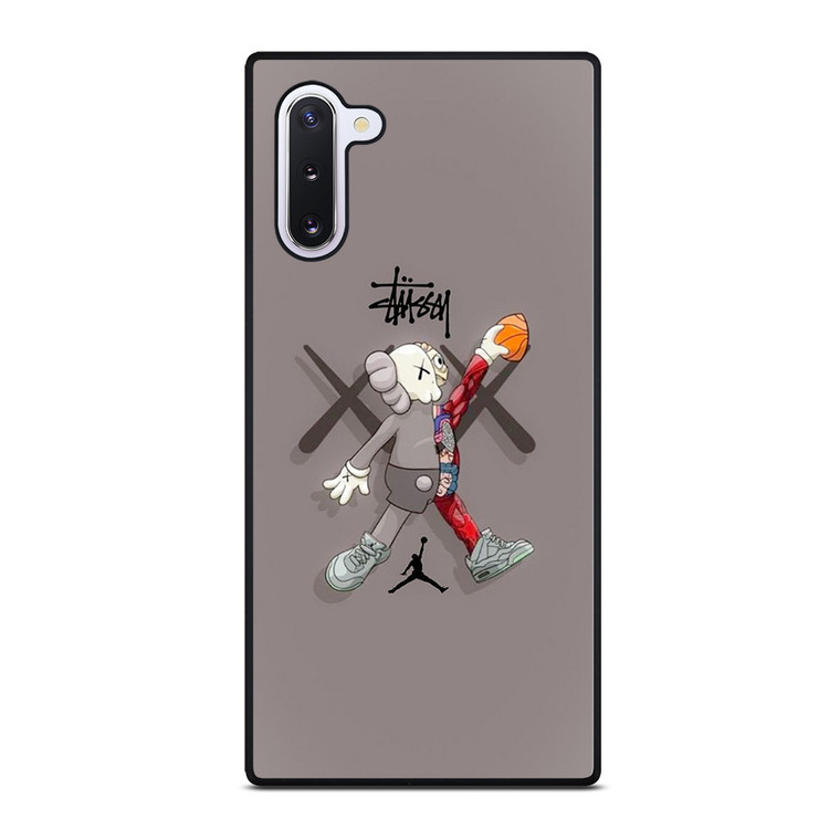 KAWS AIR JORDAN STUSSY Samsung Galaxy Note 10 Case Cover