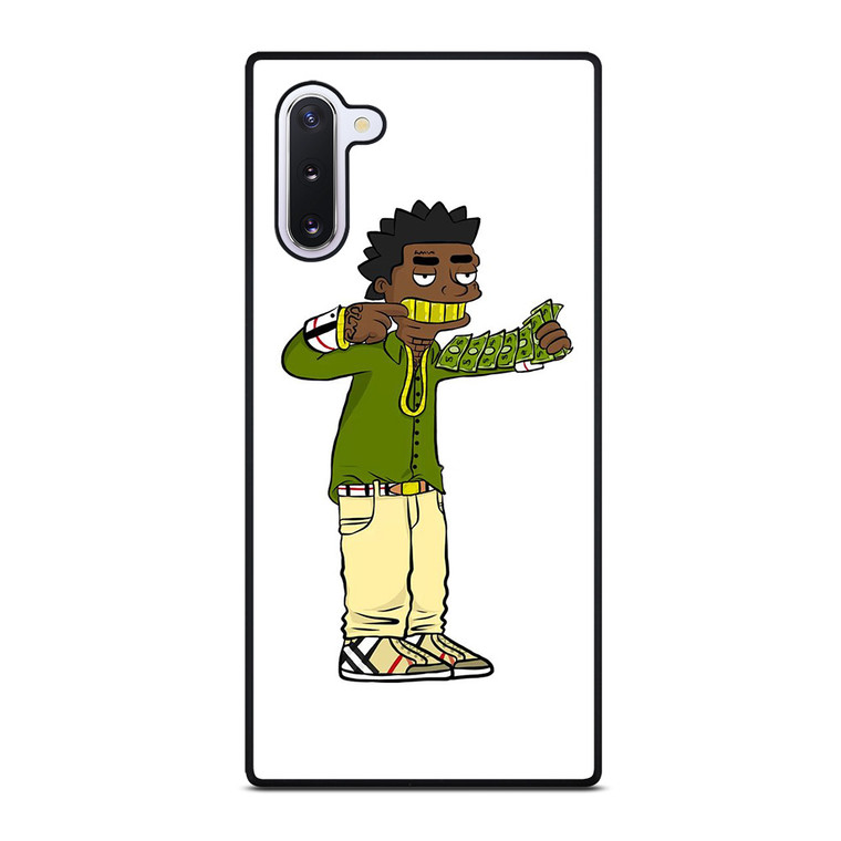 KODAK BLACK CARTOON MONEY Samsung Galaxy Note 10 Case Cover