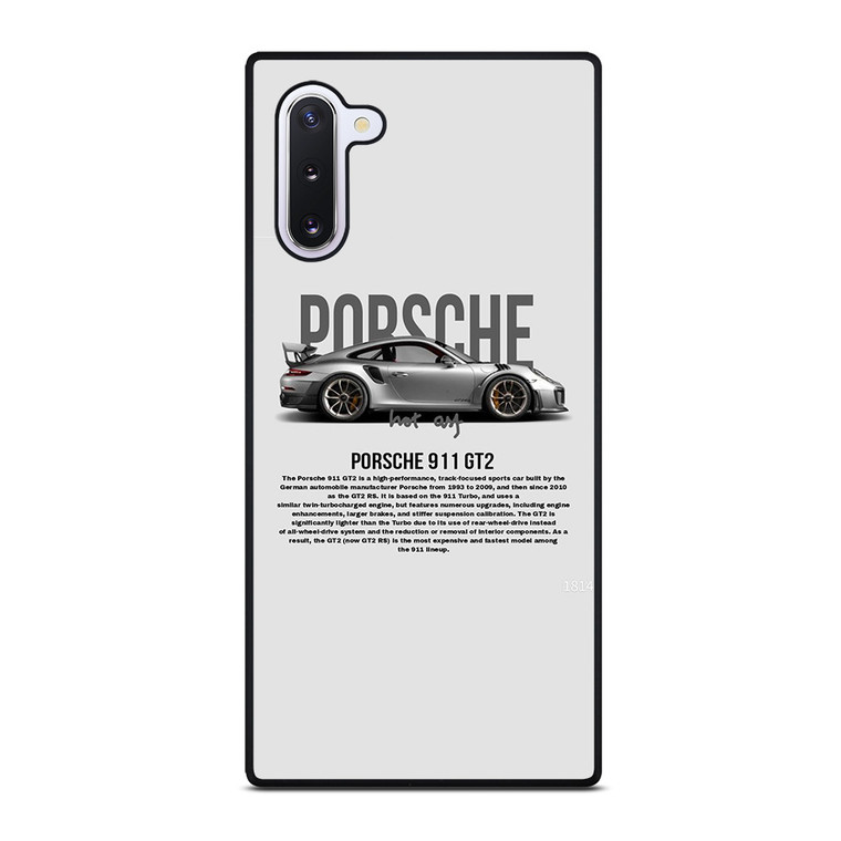 PORSCHE 911GT2 Samsung Galaxy Note 10 Case Cover