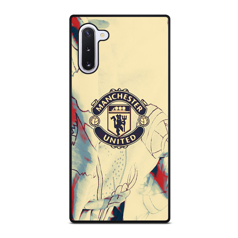 RED DEVILS MANCHESTER UNITED FC LOGO Samsung Galaxy Note 10 Case Cover