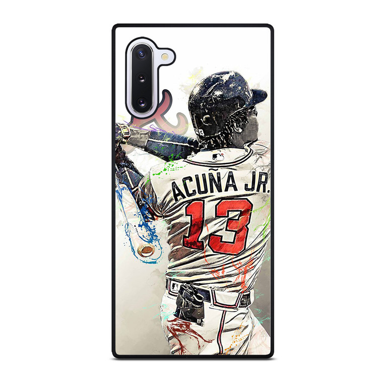 RONALD ACUNA JR 13 ATLANTA BRAVES Samsung Galaxy Note 10 Case Cover