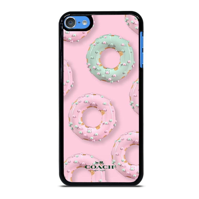COACH NEW YORK LOGO DONUTS ICON iPod Touch 7 Case