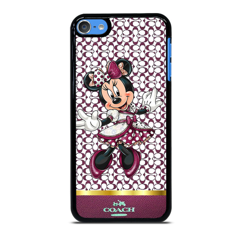 COACH NEW YORK LOGO MINNIE MOUSE DISNEY iPod Touch 7 Case