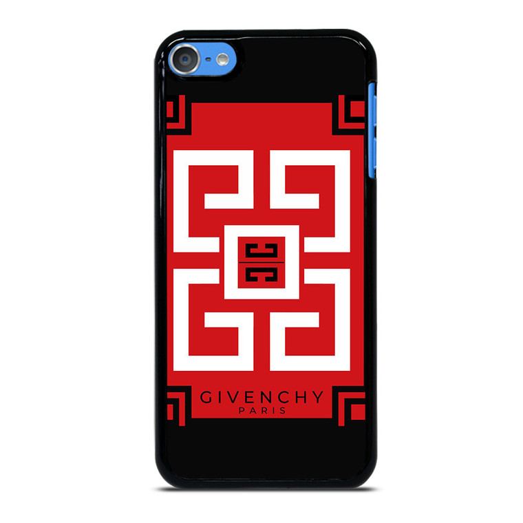 GIVENCHY PARIS RED LOGO iPod Touch 7 Case
