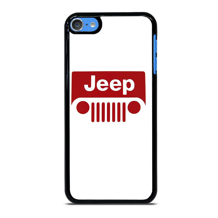 JEEP CAR LOGO RED iPod Touch 7 Case