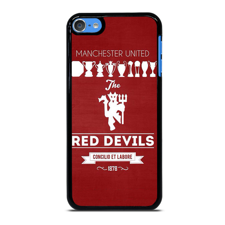 MANCHESTER UNITED FC LOGO FOOTBALL RED DEVILS iPod Touch 7 Case MANCHESTER UNITED FC LOGO FOOTBALL RED DEVILS iPod Touch 7 Case