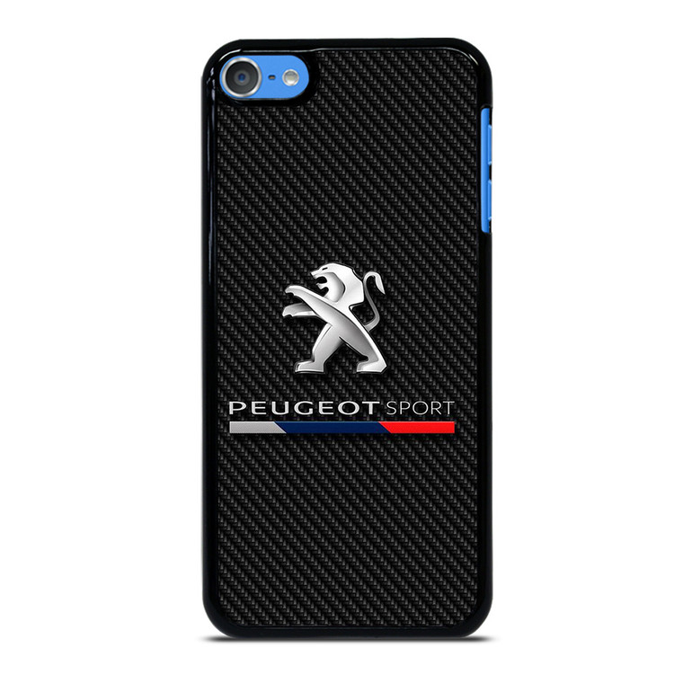 PEUGEOT SPORT CAR CARBON LOGO iPod Touch 7 Case