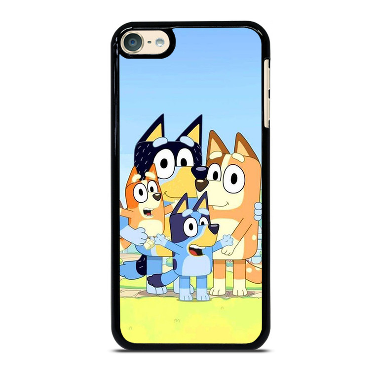 BLUEY CHARACTERS CARTOON iPod Touch 6 Case