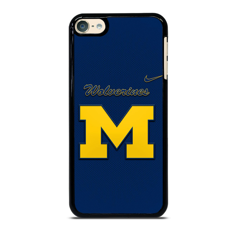 MICHIGAN WOLVERINES LOGO NIKE UNIVERSITY FOOTBALL iPod Touch 6 Case