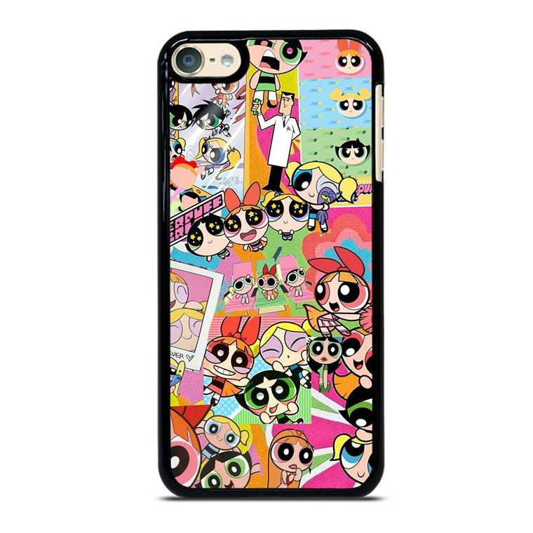 POWERPUFF GIRLS CARTOON NETWORK COLLAGE iPod Touch 6 Case