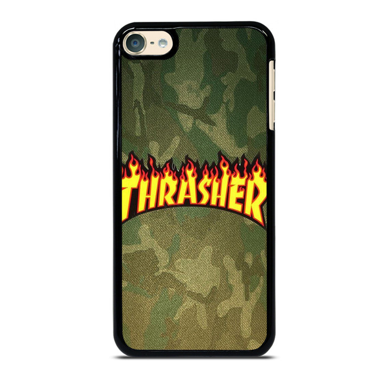 THRASHER CAMO SKATEBOARD MAGAZINE iPod Touch 6 Case