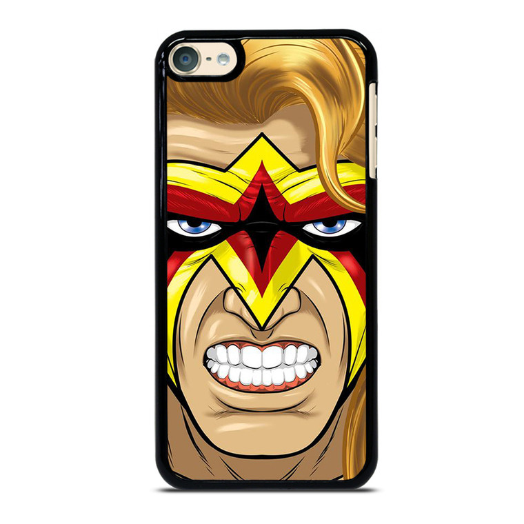 ULTIMATE WARRIOR WWE FACE CARTOON iPod Touch 6 Case