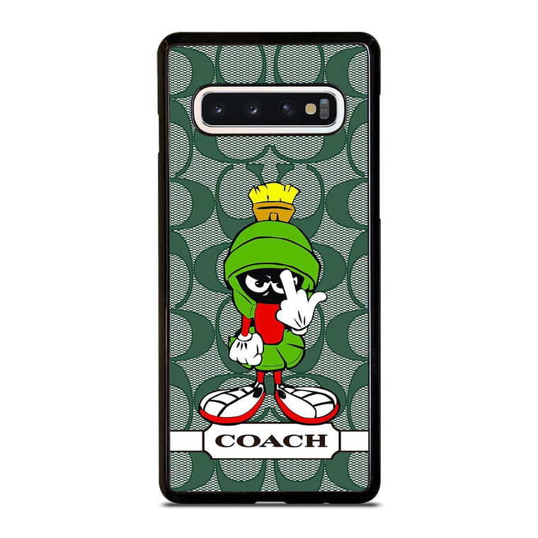 COACH NEW YORK LOGO MARVIN THE MARTIAN Samsung Galaxy S10 Case Cover