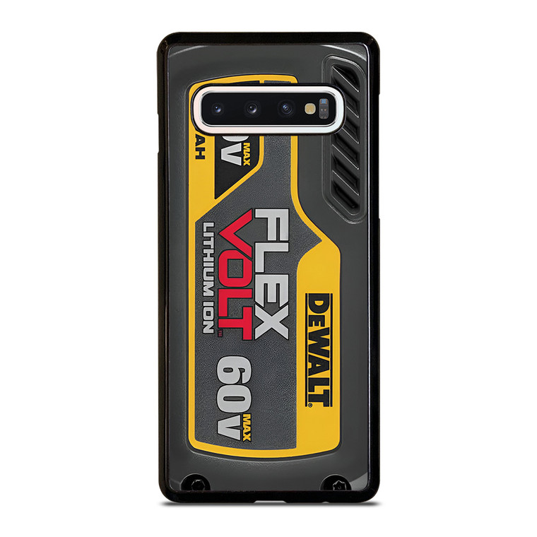 DEWALT TOOL FLEXVOLT BATTERY Samsung Galaxy S10 Case Cover