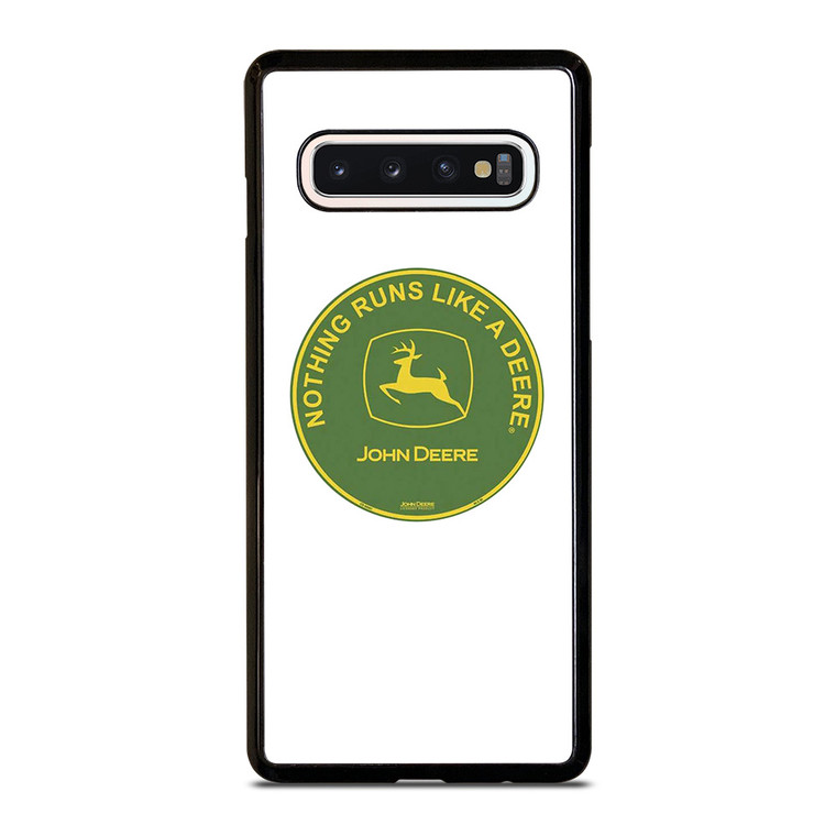 JOHN DEERE TRACTOR LOGO RUNS LIKE A DEER Samsung Galaxy S10 Case Cover
