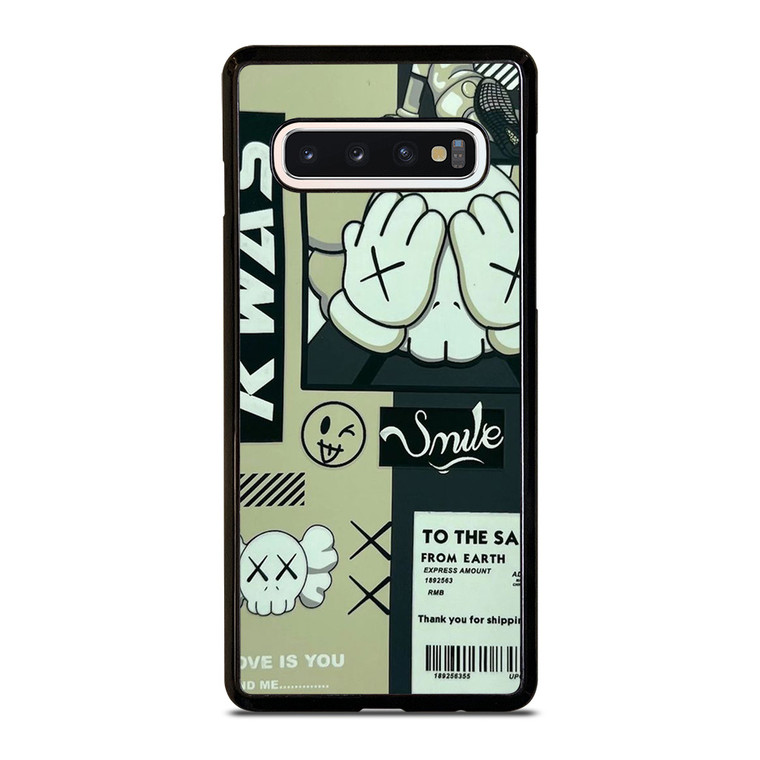 KAWS SMILE Samsung Galaxy S10 Case Cover