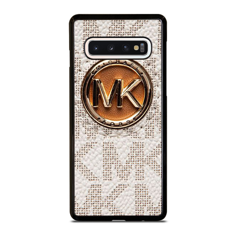 MICHAEL KORS LOGO MK WHITE Samsung Galaxy S10 Case Cover