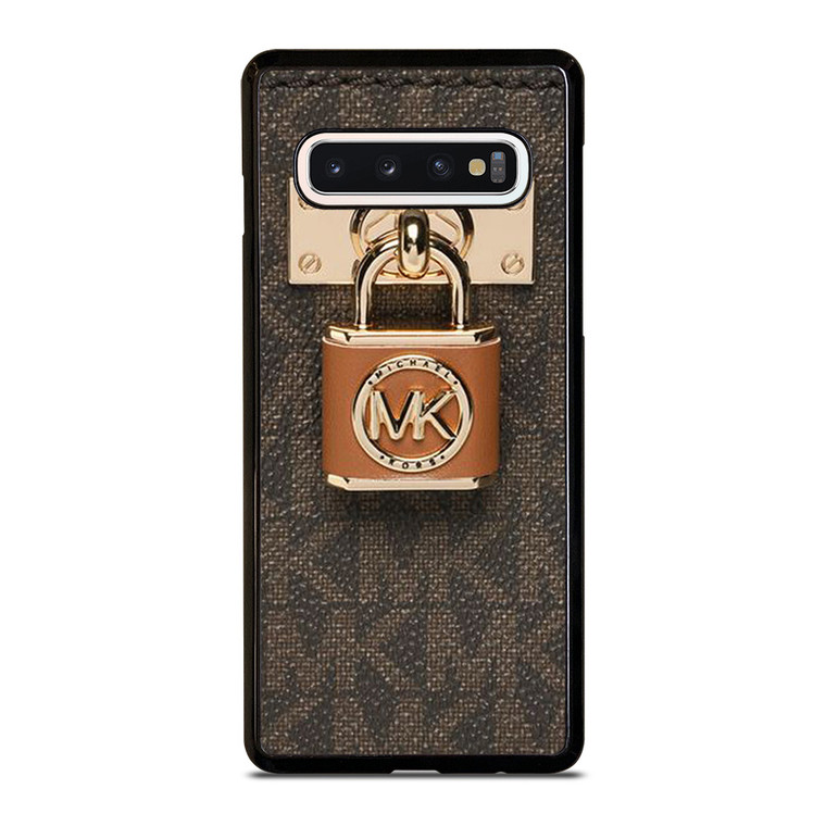 MICHAEL KORS MK LOGO PADLOCK Samsung Galaxy S10 Case Cover