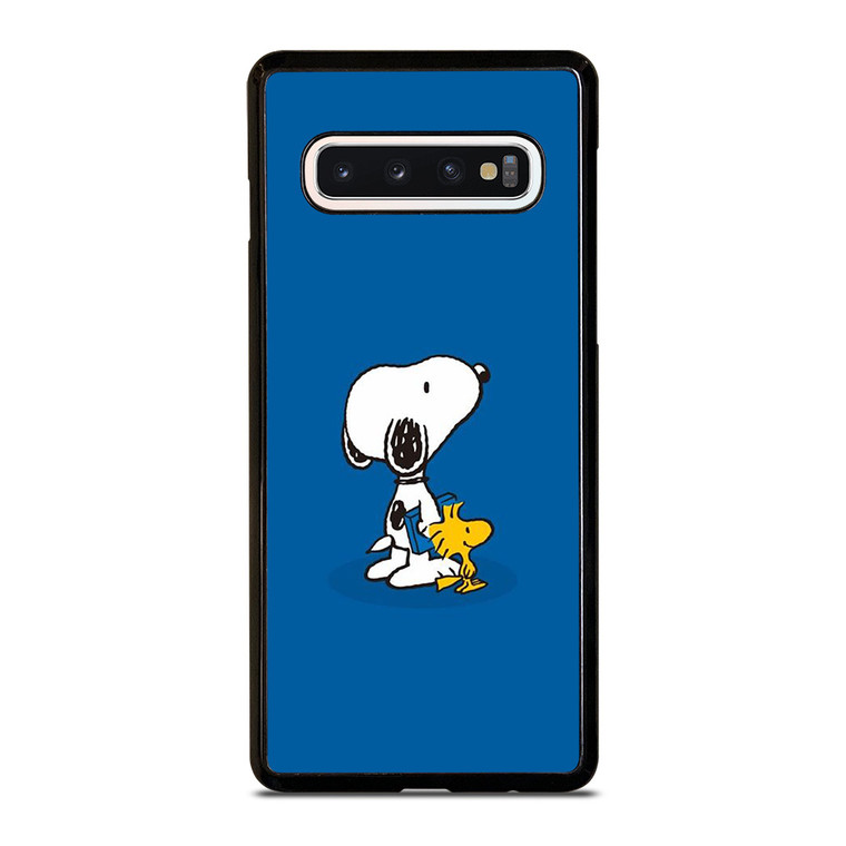 SNOOPY AND WOODSTOCK THE PEANUTS Samsung Galaxy S10 Case Cover