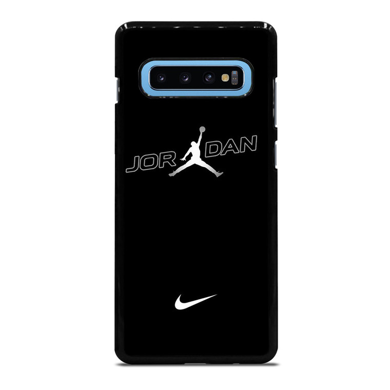 AIR JORDAN NIKE BLACK WHITE Samsung Galaxy S10 Plus Case Cover