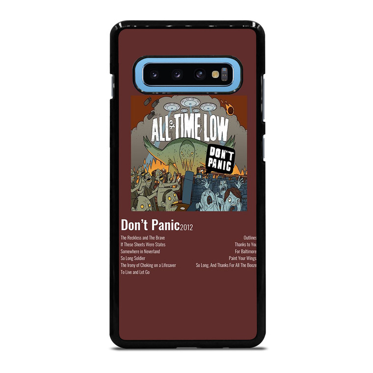 ALL TIME LOW DON'T PANIC 2012 Samsung Galaxy S10 Plus Case Cover