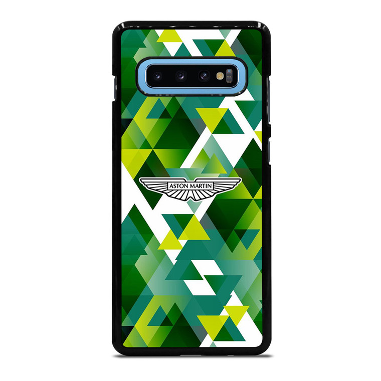 ASTON MARTIN LOGO GREEN TRIANGLE Samsung Galaxy S10 Plus Case Cover