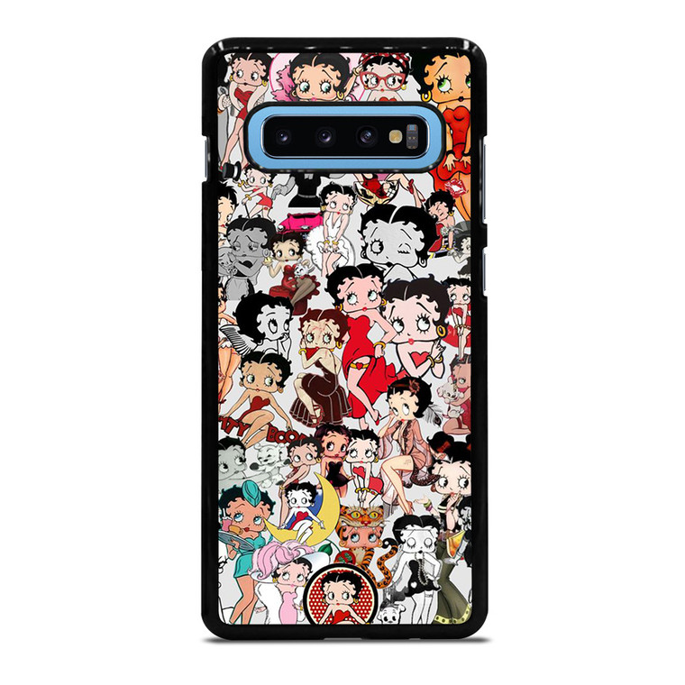 BETTY BOOP CARTOON COLLAGE Samsung Galaxy S10 Plus Case Cover