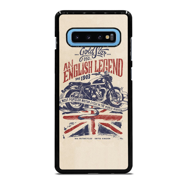 BSA MOTORCYCLE BRITISH GOLD STAR Samsung Galaxy S10 Plus Case Cover