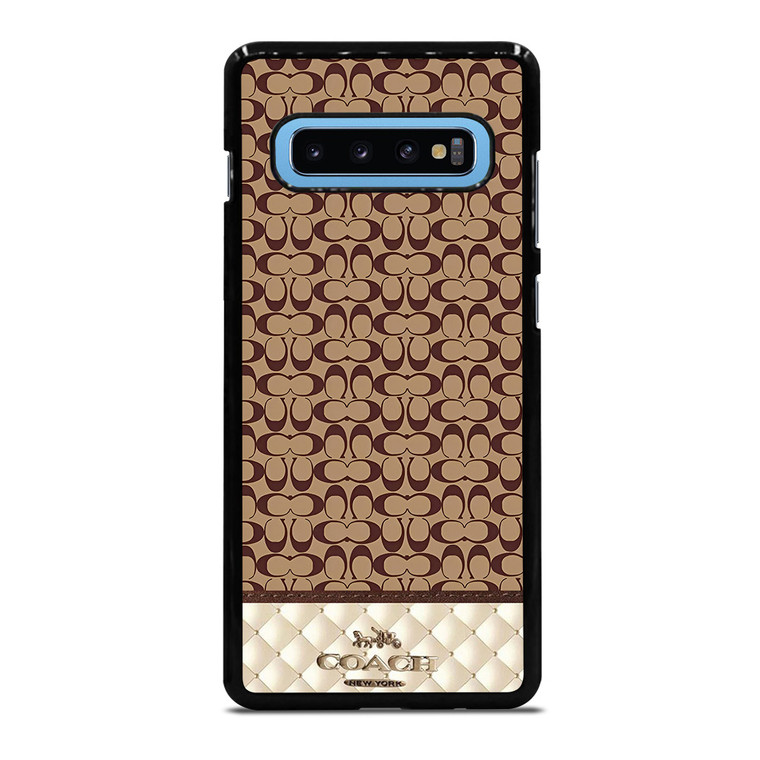 COACH NEW YORK LUXURY FASHION LOGO Samsung Galaxy S10 Plus Case Cover