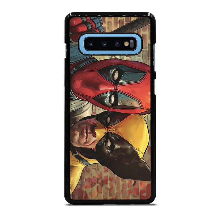 DEADPOOL X WOLVERINE MARVEL COMICS Samsung Galaxy S10 Plus Case Cover