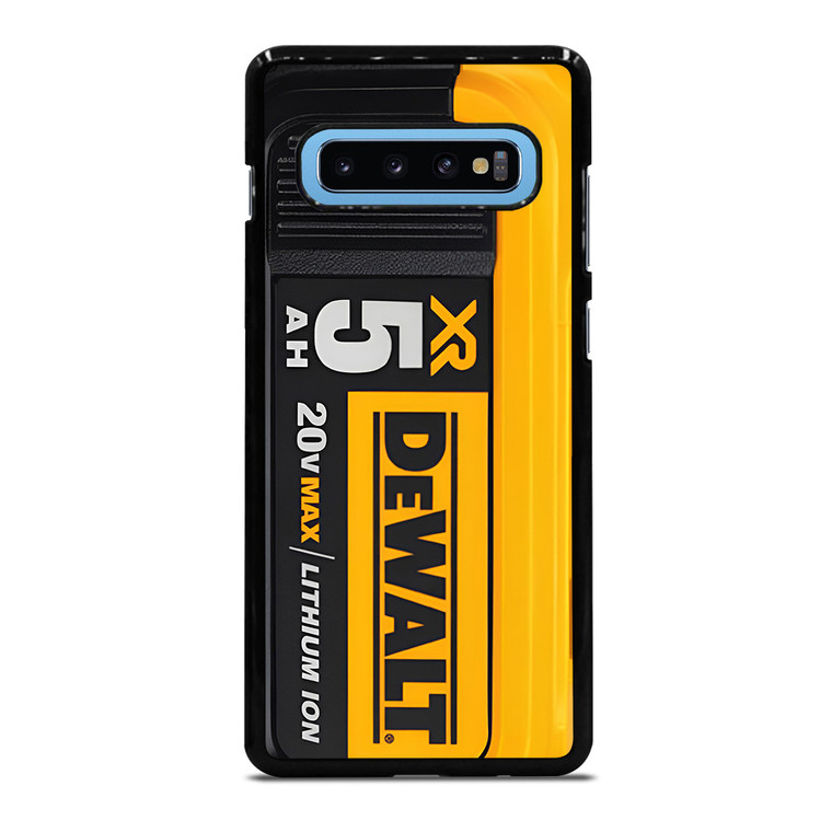 DEWALT TOOL BATTERY MAX XR 5AH Samsung Galaxy S10 Plus Case Cover
