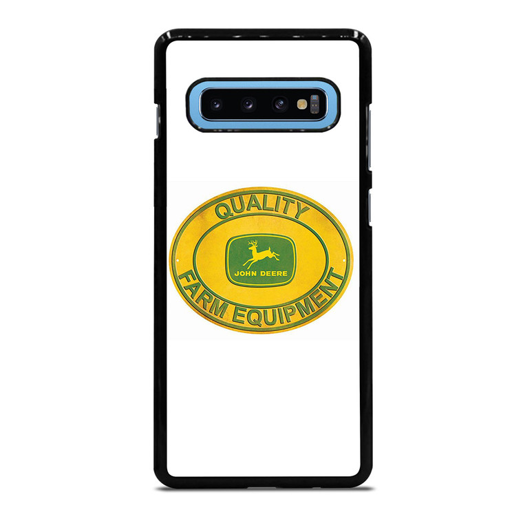 JOHN DEERE TRACTOR LOGO FARM EQUIPMENT Samsung Galaxy S10 Plus Case Cover