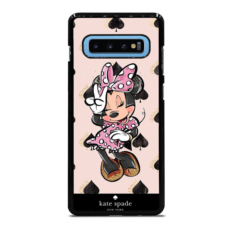 KATE SPADE NEW YORK LOGO MINNIE MOUSE DISNEY Samsung Galaxy S10 Plus Case Cover