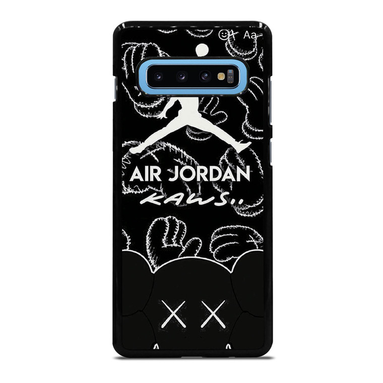KAWS X AIR JORDAN LOGO Samsung Galaxy S10 Plus Case Cover