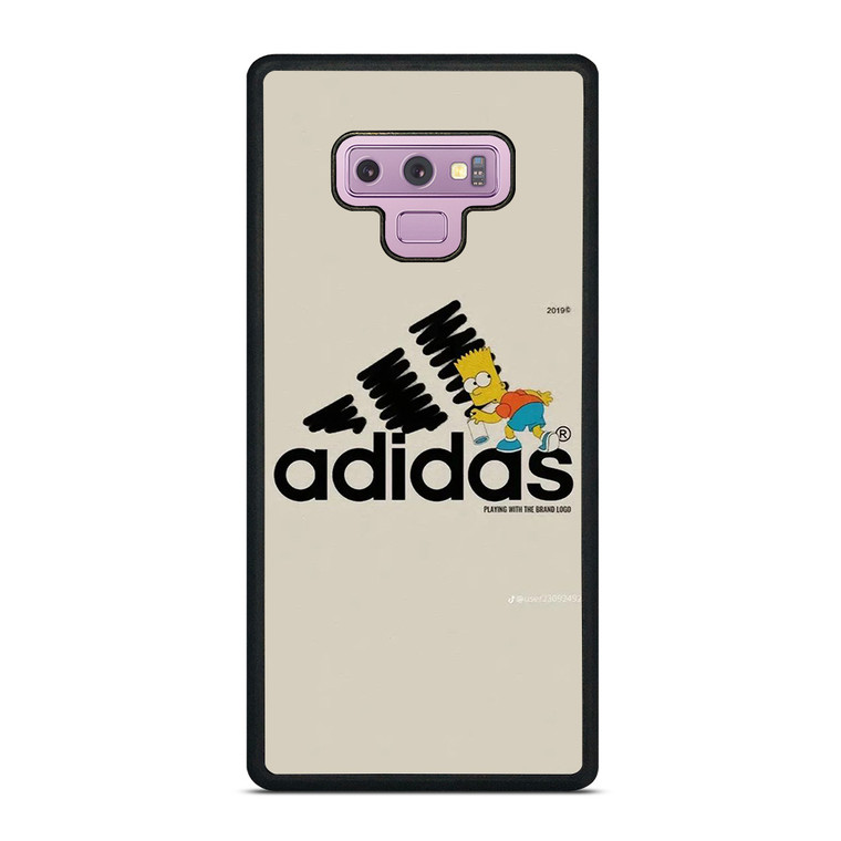 ADIDAS LOGO BART SIMPSONS Samsung Galaxy Note 9 Case Cover