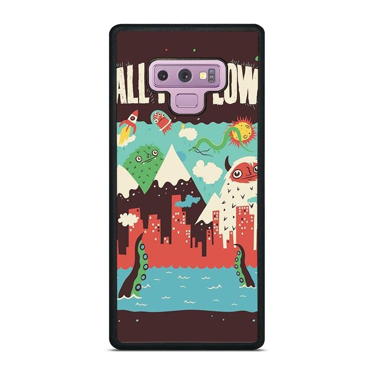ALL TIME LOW BAND POSTER Samsung Galaxy Note 9 Case Cover