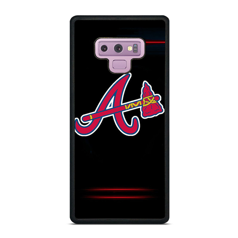 ATLANTA BRAVES ICON BASEBALL TEAM Samsung Galaxy Note 9 Case Cover