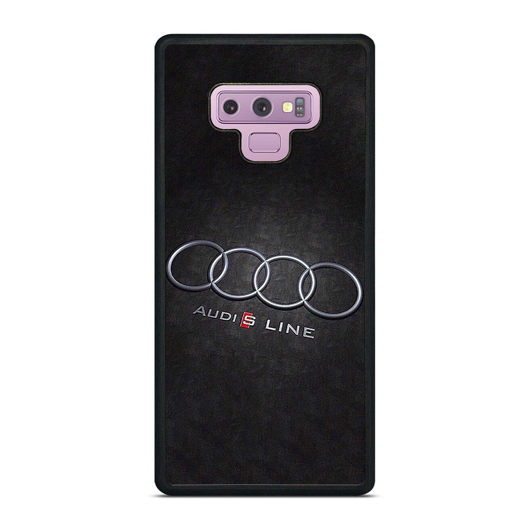 AUDI S LINE LOGO CAR ICON Samsung Galaxy Note 9 Case Cover