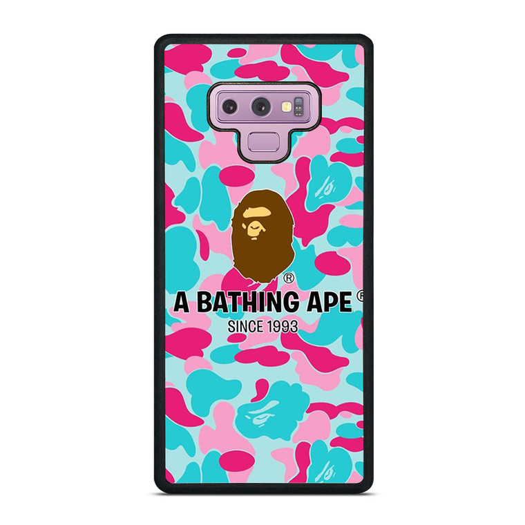 BAPE A BATHING APE CAMO Samsung Galaxy Note 9 Case Cover