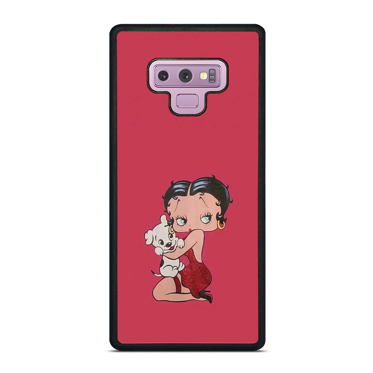 BETTY BOOP AND PUDGY CARTOON Samsung Galaxy Note 9 Case Cover