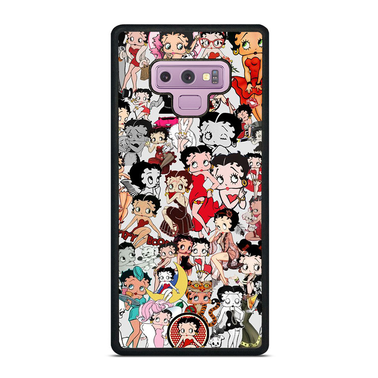 BETTY BOOP CARTOON COLLAGE Samsung Galaxy Note 9 Case Cover