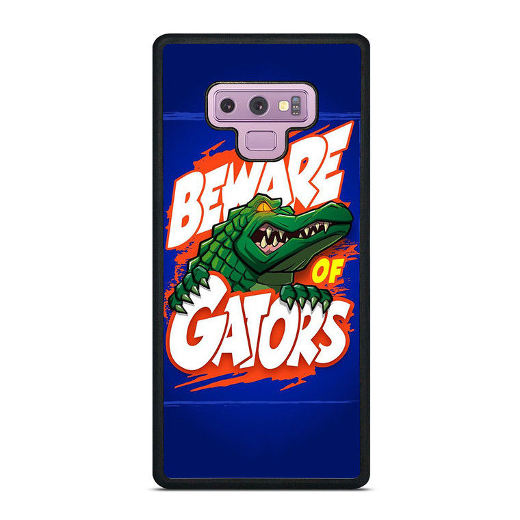 BEWARE OF FLORIDA GATORS FOOTBALL TEAM MASCOT Samsung Galaxy Note 9 Case Cover