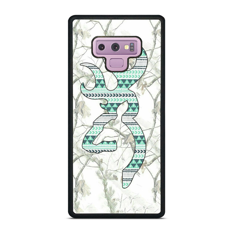 BROWNING LOGO CHEVRON GAL Samsung Galaxy Note 9 Case Cover