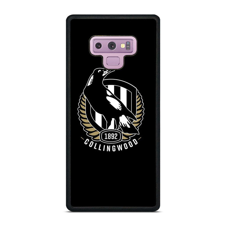 COLLINGWOOD MAGPIES FOOTBALL CLUB AUSTRALIA Samsung Galaxy Note 9 Case Cover