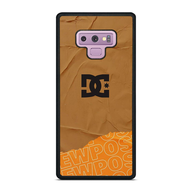 DC SHOE LOGO NEW POST Samsung Galaxy Note 9 Case Cover