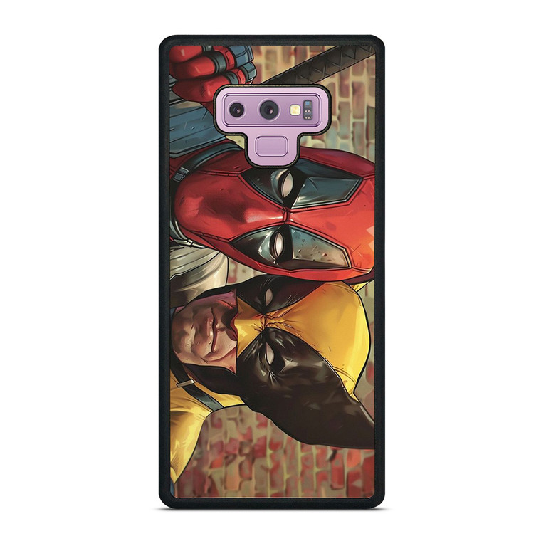 DEADPOOL X WOLVERINE MARVEL COMICS Samsung Galaxy Note 9 Case Cover