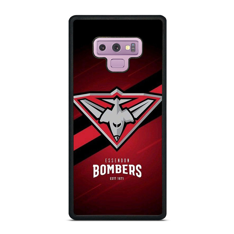 ESSENDON BOMBERS FOOTBALL CLUB LOGO Samsung Galaxy Note 9 Case Cover