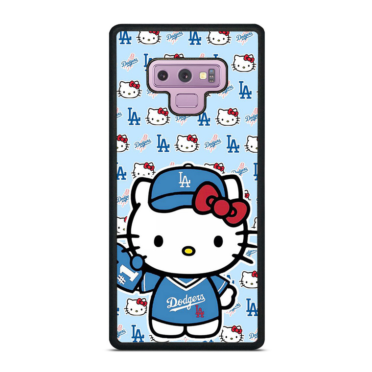 HELLO KITTY LA DODGERS LOS ANGELES BASEBALL Samsung Galaxy Note 9 Case Cover