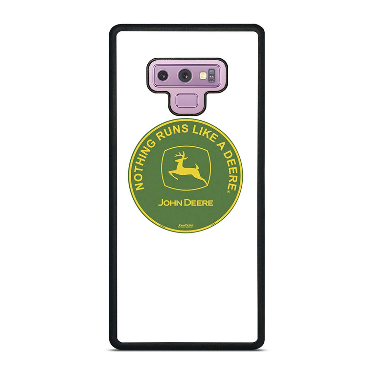 JOHN DEERE TRACTOR LOGO RUNS LIKE A DEER Samsung Galaxy Note 9 Case Cover